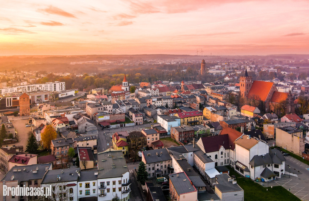 Brodnica - moje miasta, a w nim... kolory miasta