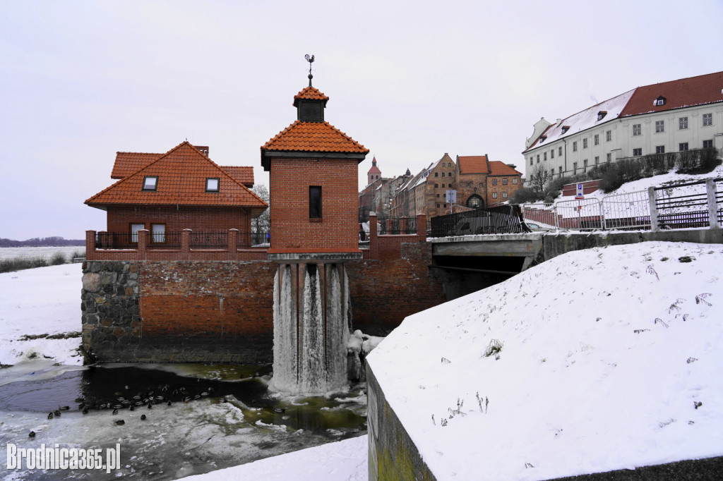 Mroźna niedziela w Grudziądzu