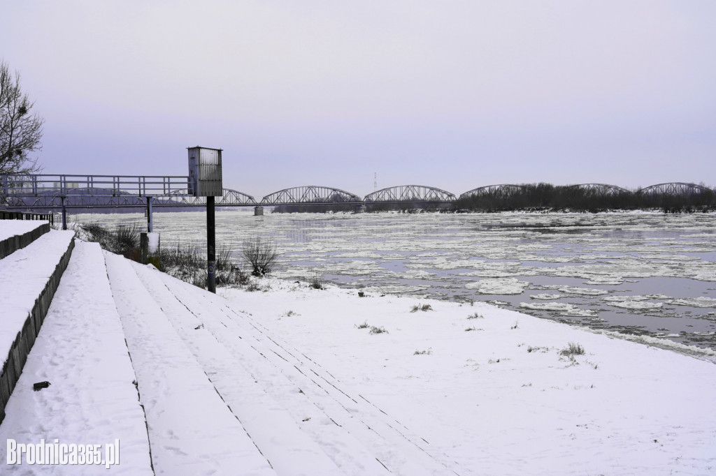 Mroźna niedziela w Grudziądzu