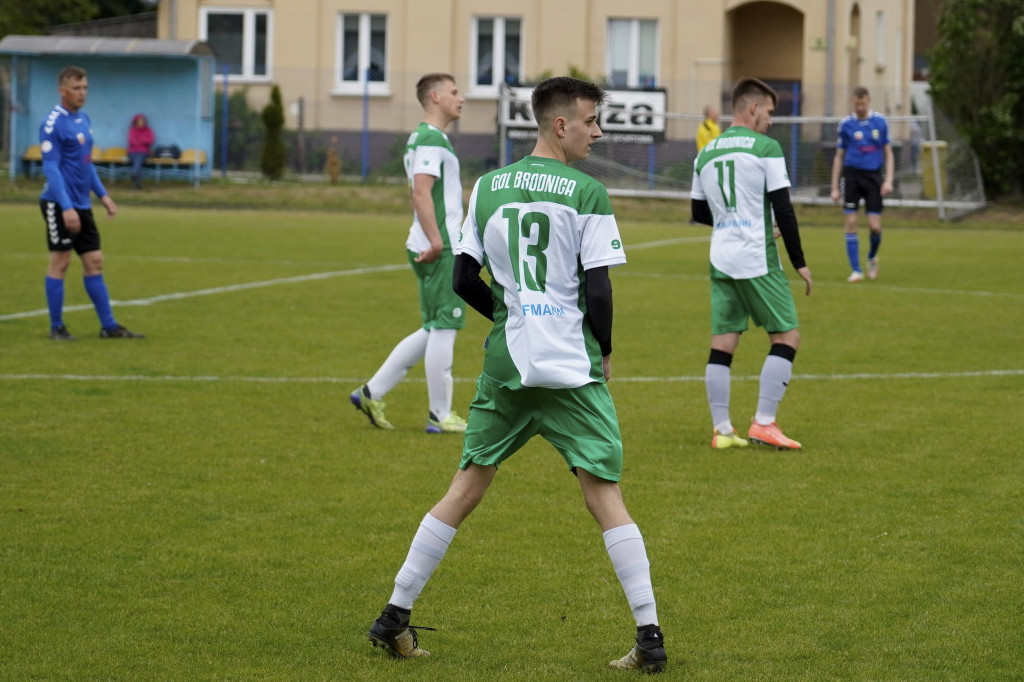 Gol Brodnica wysoko przegrywa w Grudziądzu