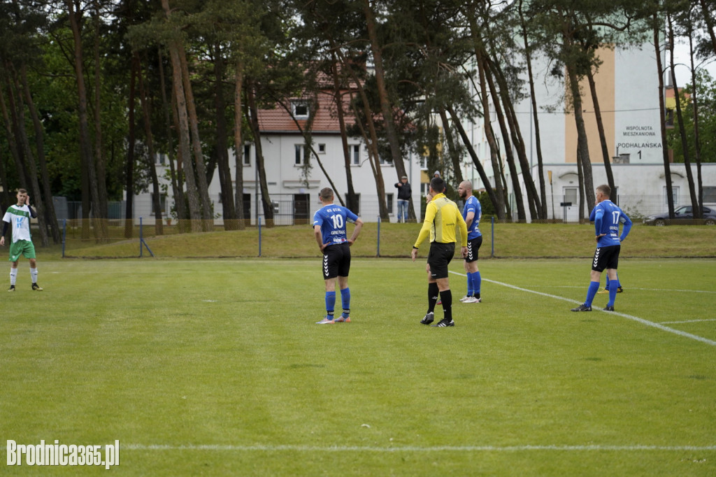 Gol Brodnica wysoko przegrywa w Grudziądzu