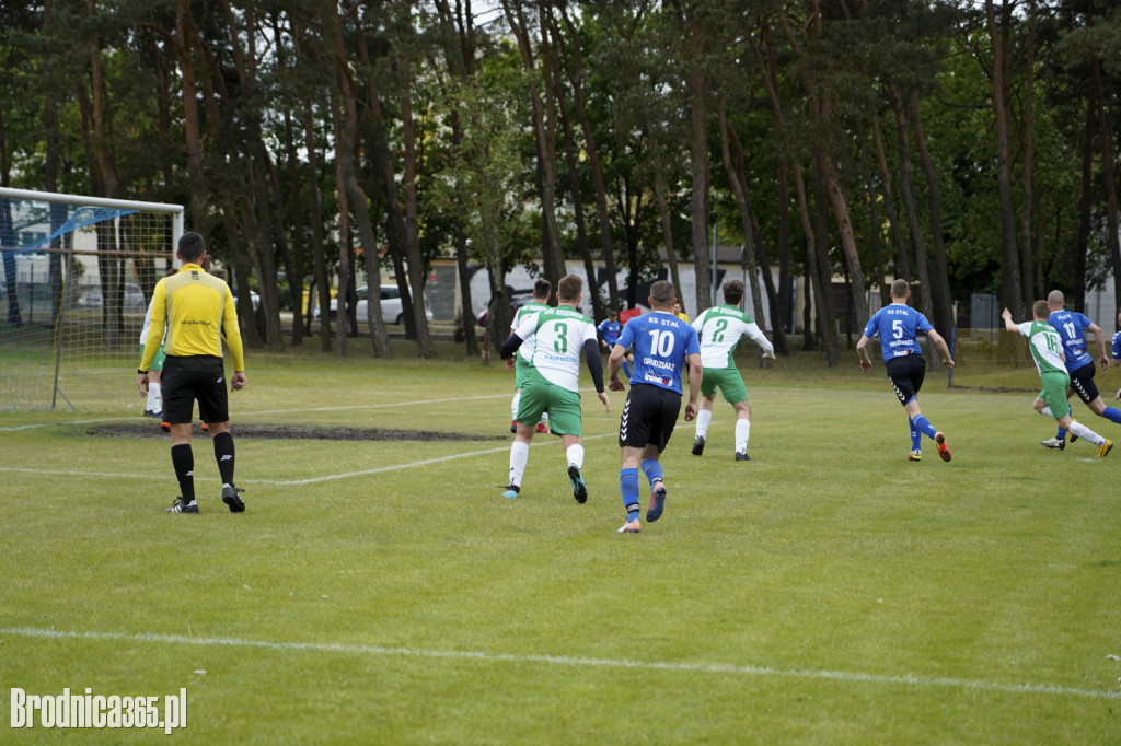 Gol Brodnica wysoko przegrywa w Grudziądzu