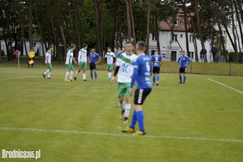 Gol Brodnica wysoko przegrywa w Grudziądzu