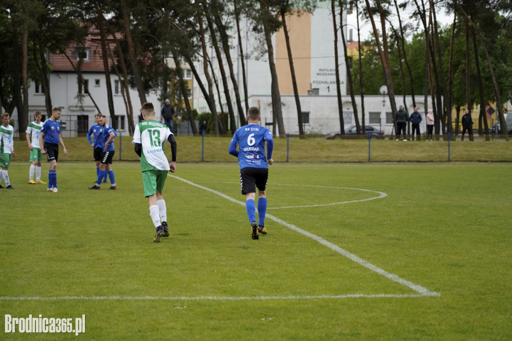 Gol Brodnica wysoko przegrywa w Grudziądzu