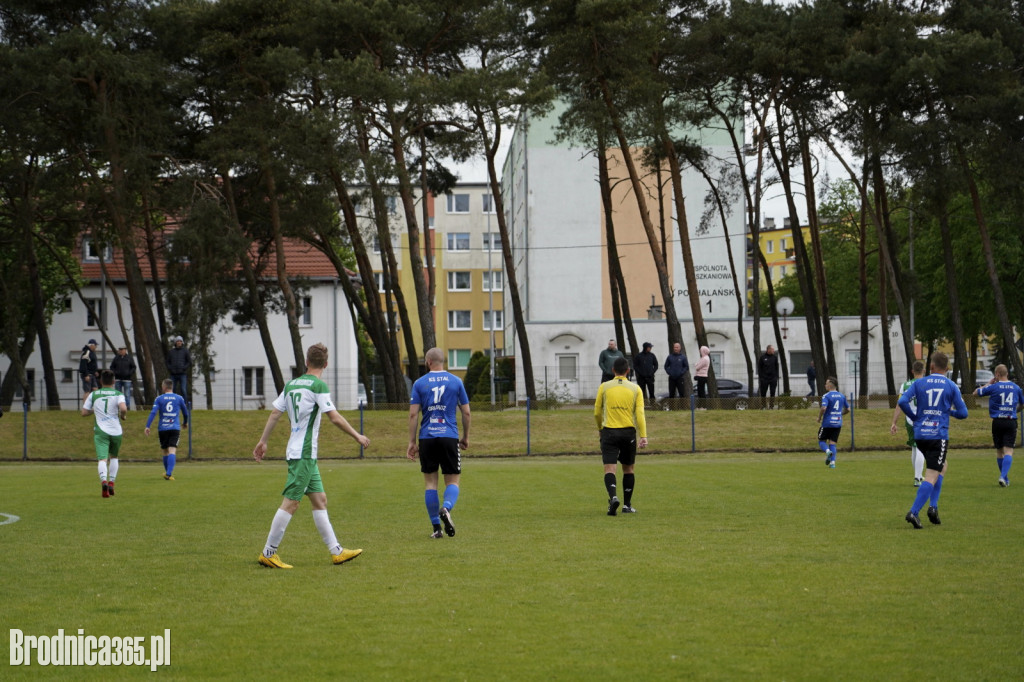 Gol Brodnica wysoko przegrywa w Grudziądzu