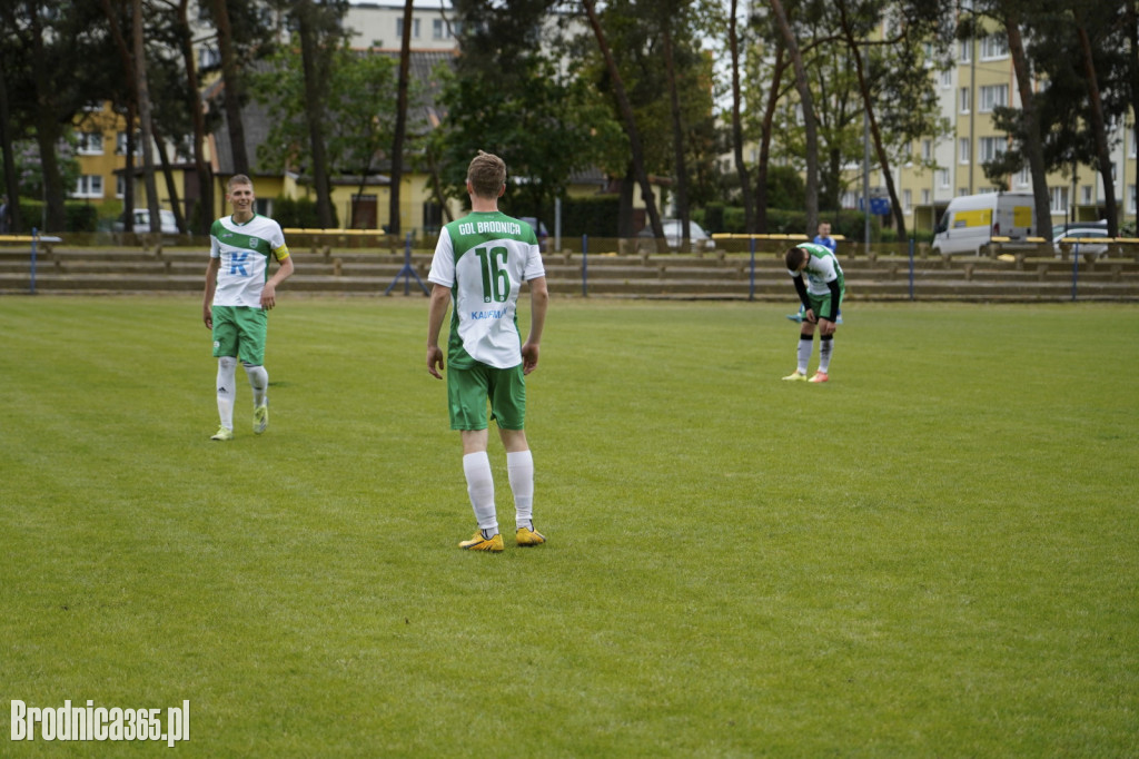 Gol Brodnica wysoko przegrywa w Grudziądzu