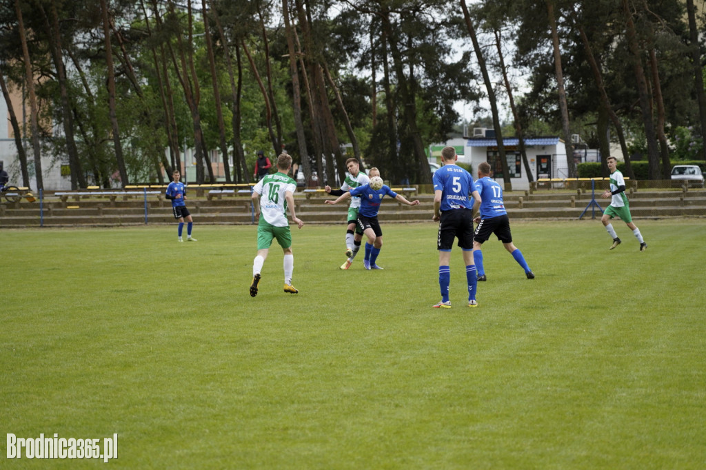 Gol Brodnica wysoko przegrywa w Grudziądzu