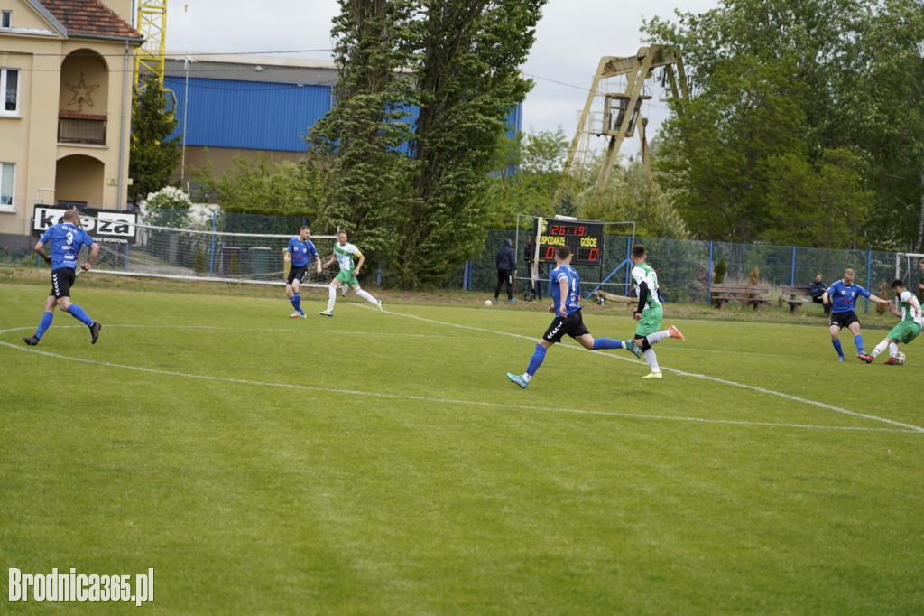 Gol Brodnica wysoko przegrywa w Grudziądzu