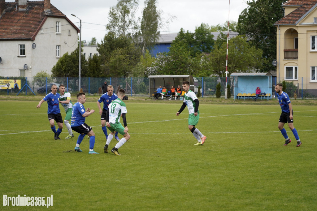 Gol Brodnica wysoko przegrywa w Grudziądzu