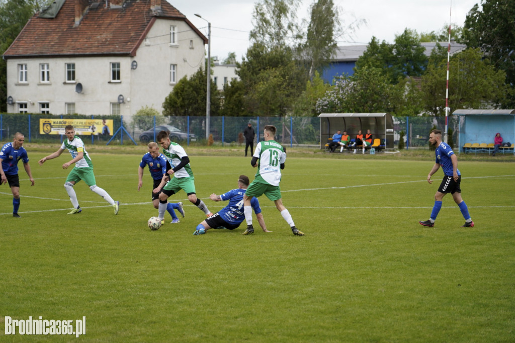 Gol Brodnica wysoko przegrywa w Grudziądzu