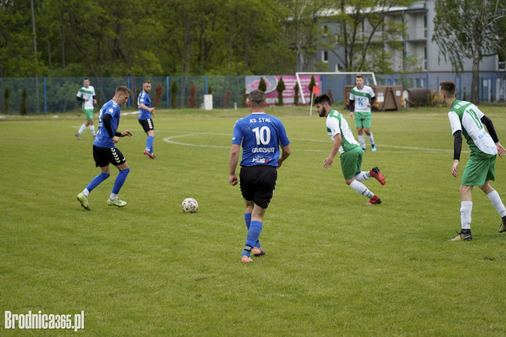 Gol Brodnica wysoko przegrywa w Grudziądzu