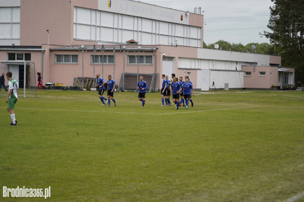 Gol Brodnica wysoko przegrywa w Grudziądzu