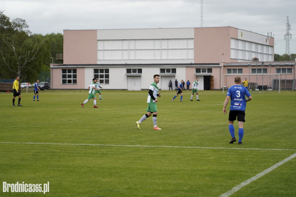 Gol Brodnica wysoko przegrywa w Grudziądzu