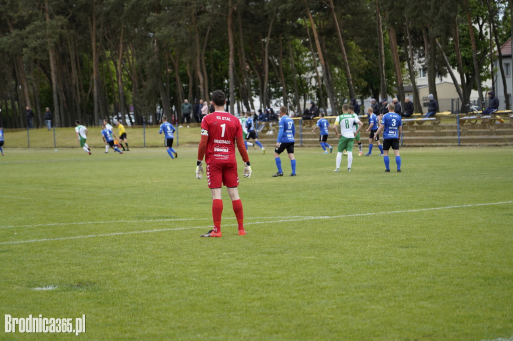 Gol Brodnica wysoko przegrywa w Grudziądzu