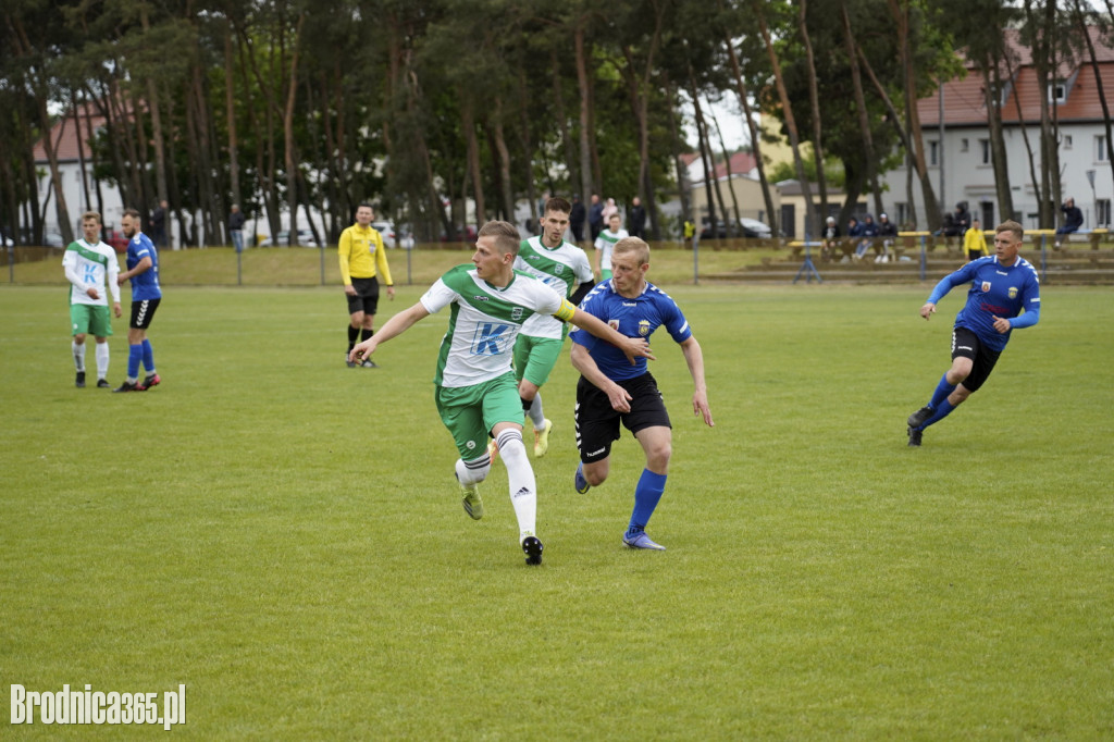 Gol Brodnica wysoko przegrywa w Grudziądzu