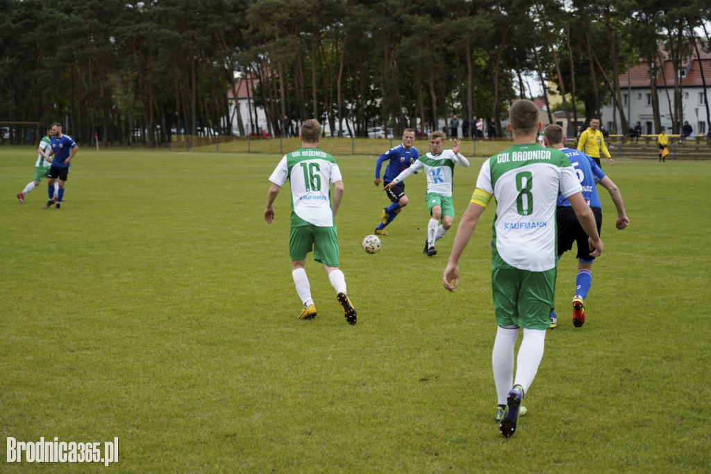 Gol Brodnica wysoko przegrywa w Grudziądzu