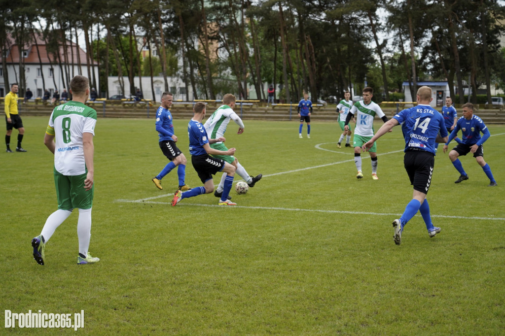 Gol Brodnica wysoko przegrywa w Grudziądzu