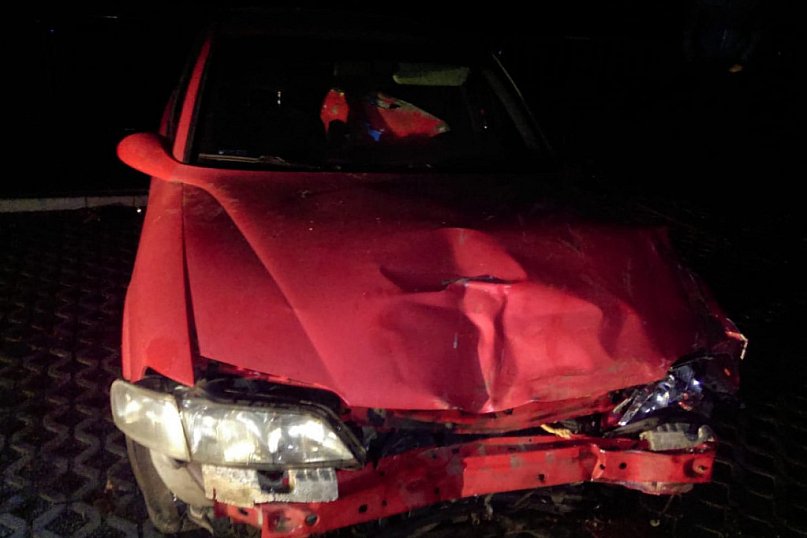 Kierująca oplem wjechała w ścianę domu